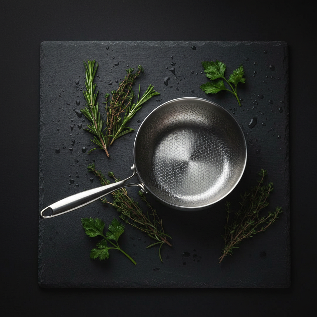 The Forge Sauté Pan - Flat lay