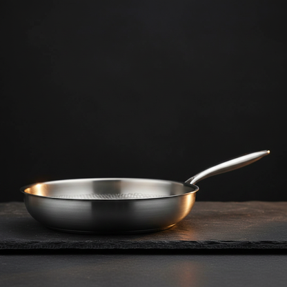 The Forge Pan - Side profile minimalist