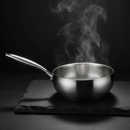 The Forge Sauté Pan - 3/4 angle